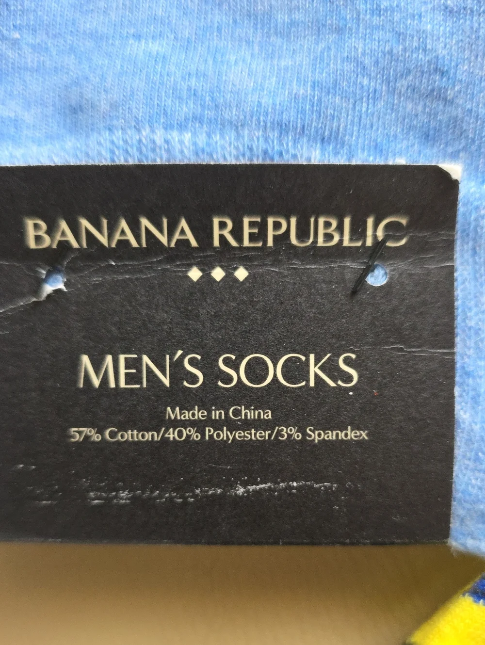 Blue Fish Filet Socks & Bright Yellow Fish I'D Rather Be Fishing  Pair Men's